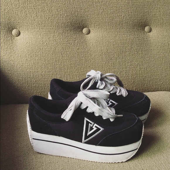 volatile sneaker wedges